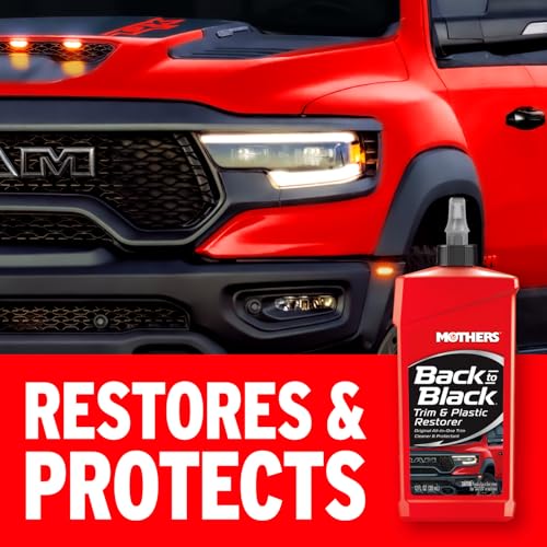 Mothers Back-to-Black Trim & Plastic Restorer, 12 oz. (06112) - Product Imagery