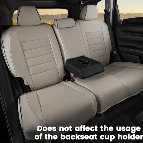 HKZ Fit CRV Car Seat Covers Full Set for Honda CR-V 2023 2024 - Product Imagery