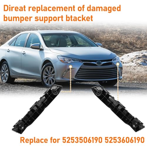 Yumzeco Compatible with Toyota Camry Front Bumper Bracket 2015 - Product Imagery