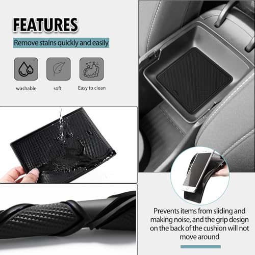 SHAOHAO for 2025 2026 Hyundai Kona Accessories Center Console - Product Imagery