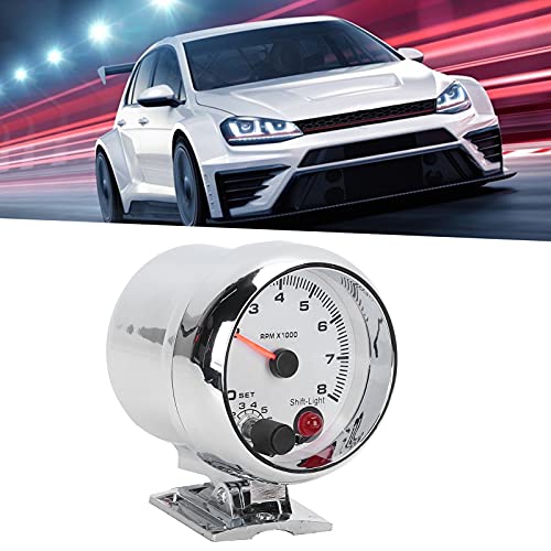 Aramox Tachometer Tacho Gauge 3.75in RPM Meter 0-8000 RPM 7 - Product Imagery