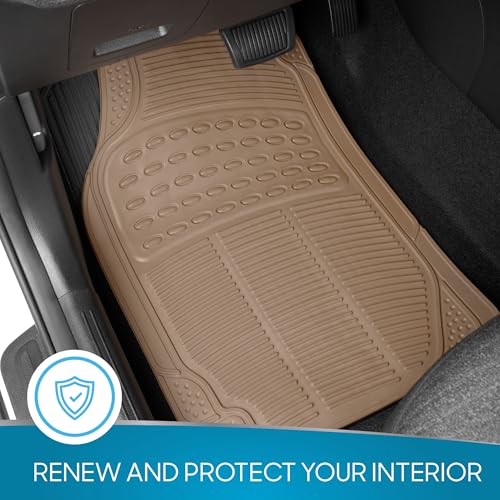 BDK ProLiner Floor Mats for Cars Trucks SUV, 4-Piece All-Weather - Product Imagery