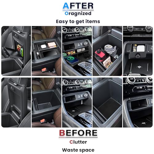 5PCS Center Console Organizer Compatible with 2023-2026 Honda - Product Imagery