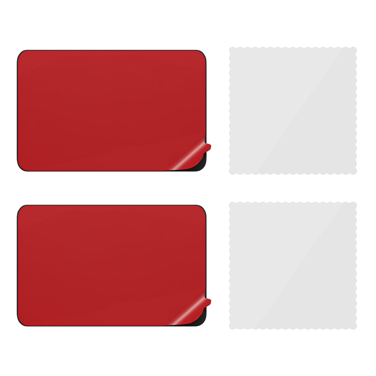 REDTIGER Adhesive and Electrostatic Stickers for Dash Cam - Product Imagery