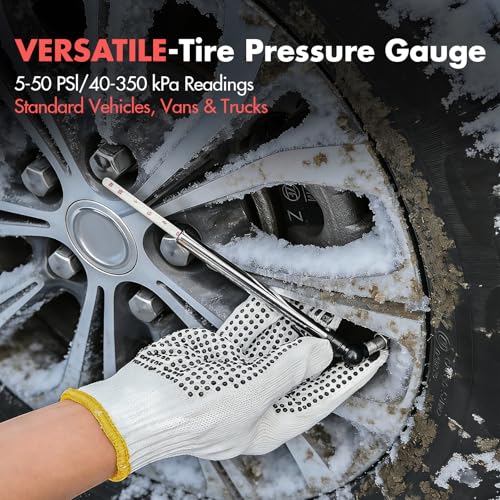 Car Emergency Safety Kit Bag with Jumper Cables, Tire Pressure - Product Imagery