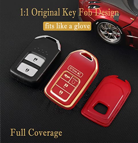 2016-2022 for Honda Key Fob Cover, Premium Soft TPU Full - Product Imagery