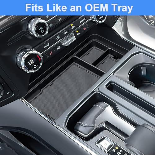 PIMCAR Center Console Organizer for 2021-2025 2026 Ford F150 & - Product Imagery