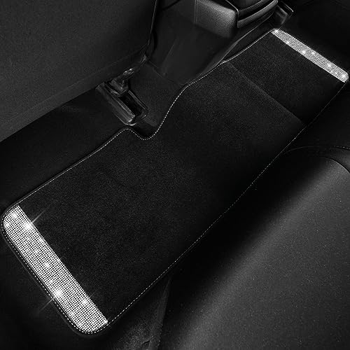 CAR PASS Bling Diamond Car Mats Shining Carpet Crystal - Product Imagery