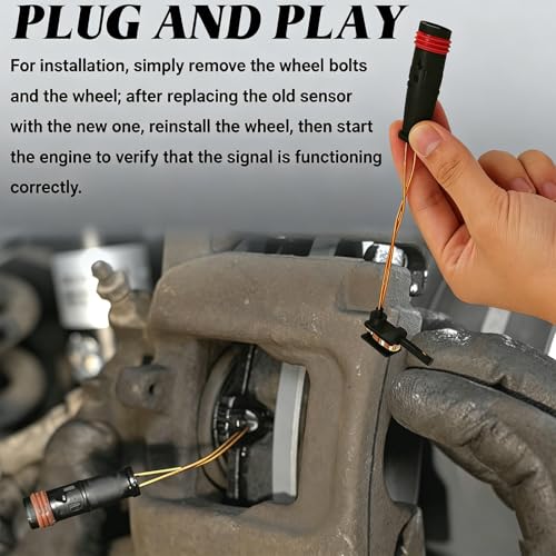 4PCS Brake Sensor Brake Pad Wear Sensor Front and Rear - Product Imagery