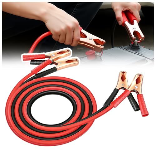 67" Car Jumper Cables Heavy Duty,Jumper Cables for Car Battery - Product Imagery