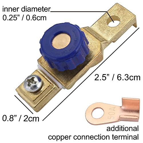 Motorcycle Battery Cut Off Switch Terminal Anti-Leakage - Product Imagery