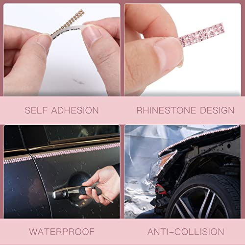 Kingdder 32.8 ft Car Trim Bling Decor Self Adhesive Car - Product Imagery