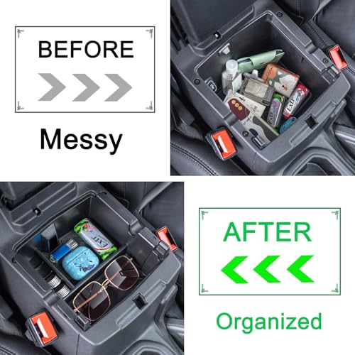 Center Console Organizer for Jeep Wrangler JL/JLU & Gladiator JT - Product Imagery