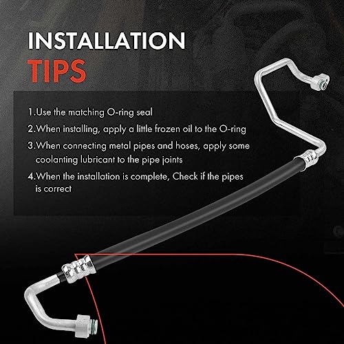 A-Premium A/C Discharge Line Hose Assembly Compatible with Honda - Product Imagery
