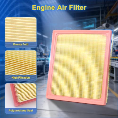 Cabin & Engine Air Filter Kit for 2019-2024 Forester 2.5L (Gas), - Product Imagery