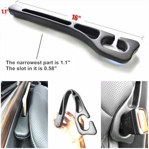 2 pack No Drop Car Seat Gap Filler Guard, Catcher Blocker - Product Imagery