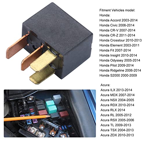 Rainco G8HL-H71 AC Relay 39794-SDA-A03 39794-SDA-A05 4 Prong - Product Imagery