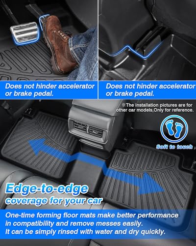 Cartist Floor Mats for Hyundai Kona 2024 2025 2026 (No Electric - Product Imagery
