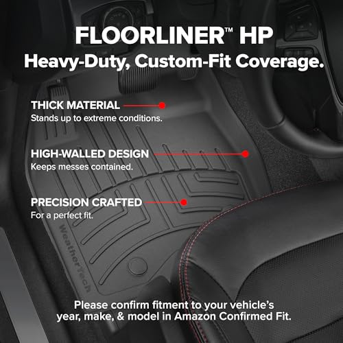 WeatherTech FloorLiner HP Custom Fit Floor Mats for Lincoln - Product Imagery