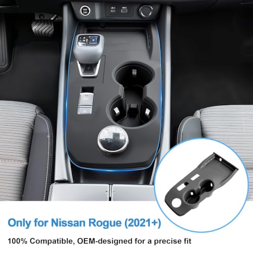 2021-2026 Rogue Center Console Silicone Protector, Cup - Product Imagery