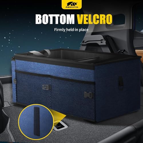 MIKKUPPA Trunk Organizer with Lid - 65L Collapsible Car - Product Imagery