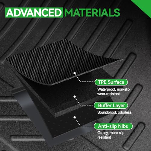 Floor Mats for 2027 2026 2025 Chevy Equinox (Only Gas) & GMC - Product Imagery