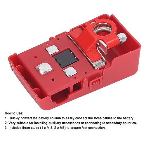 Battery Terminal Connector Block, Positive Negative Auto Battery - Product Imagery