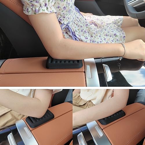 2PCS Car Arm Rest Elbow Pads,Comfortable Car Arm Rest Cushion - Product Imagery