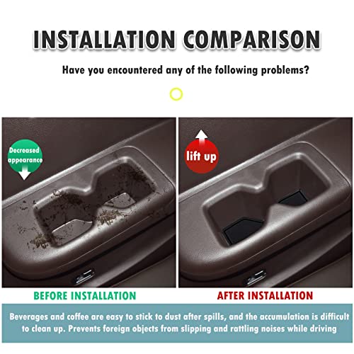 SHAOHAO for 2024 2025 Hyundai Palisade Door Slot Mats 2025 - Product Imagery