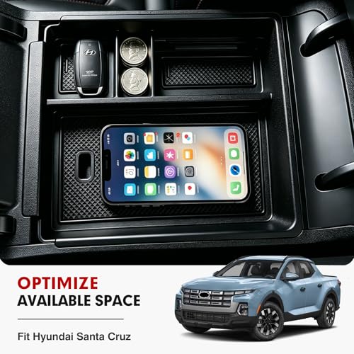 Autorder Center Console Organizer for 2022-2026 Hyundai Santa - Product Imagery