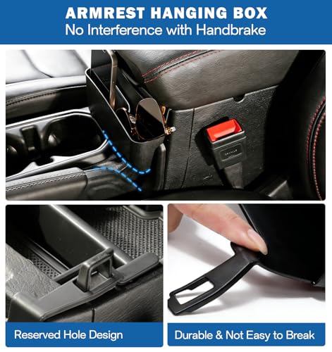 Cyfie 4PCS Center Console Organizer for 2026 2025 2024 Jeep - Product Imagery