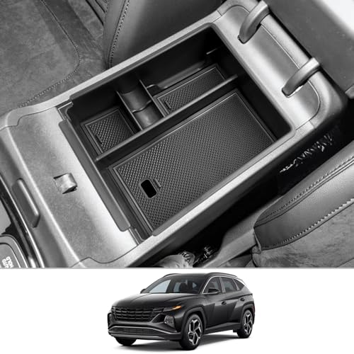 CDEFG for 2025 2026 Hyundai Tucson Center Console Organizer - Product Imagery