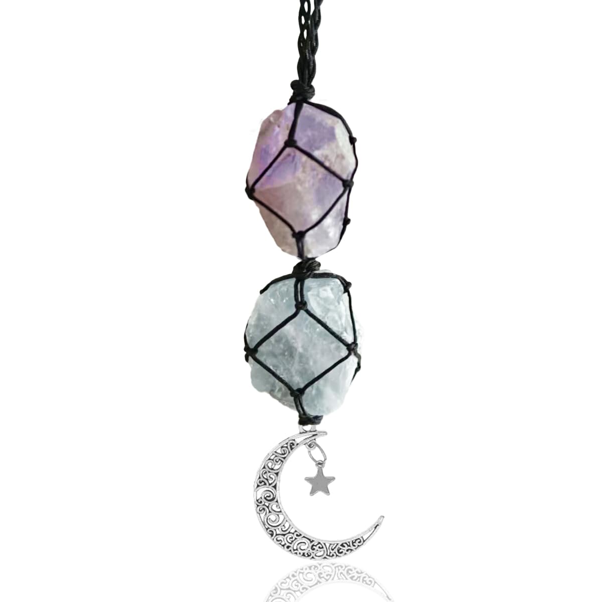 Hanging Car Charm, Crystal Car Hanging Ornament, Car Interior - Product Imagery