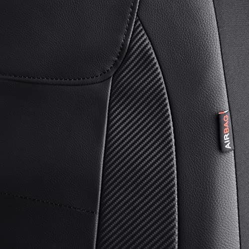 Flying Banner car seat Covers Protects Water Proof Faux Leather - Product Imagery