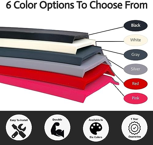 All-Fit Complete Lip Kit for Bumper & Side Skirt (1.5”W x 30’L, - Product Imagery