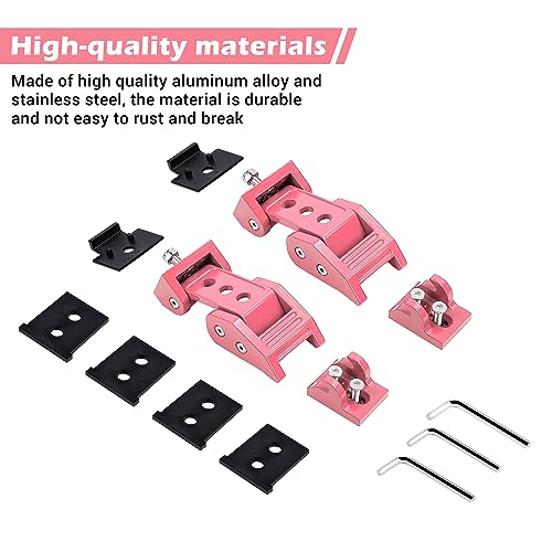 RT-TCZ for Wrangler TJ Hood Latches Catch Kit Compatible with - Product Imagery