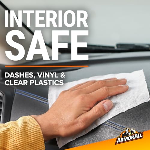 Armor All Car Cleaning Wipes, 90 Count Canister, Car Wipes - Product Imagery