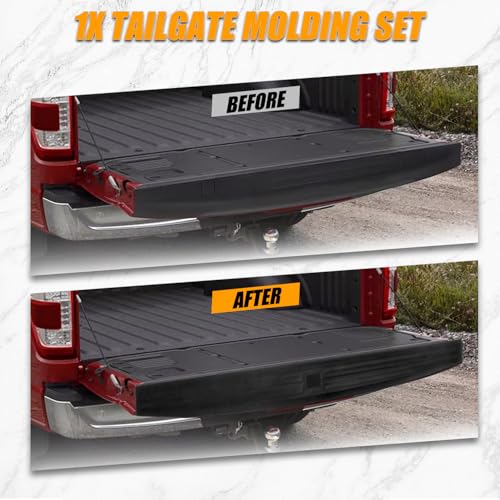 Tailgate Molding Trim Compatible with 2017 2018 2019 2020 2021 - Product Imagery