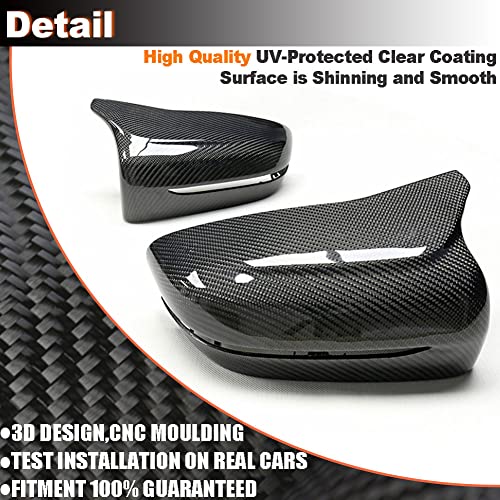 G20 Carbon Fiber Mirror Caps for BMW 3 Series G20 G21 2019-2022 - Product Imagery