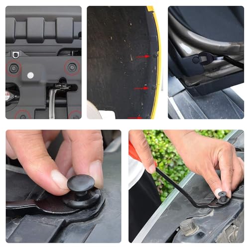 ANTS PART 330Pcs Car Bumper Clips Plastic Rivet Fasteners Push - Product Imagery