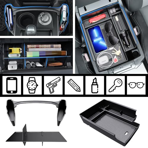 DIAMOOKY 3PCS Center Console Organizer for Toyota 4Runner - Product Imagery