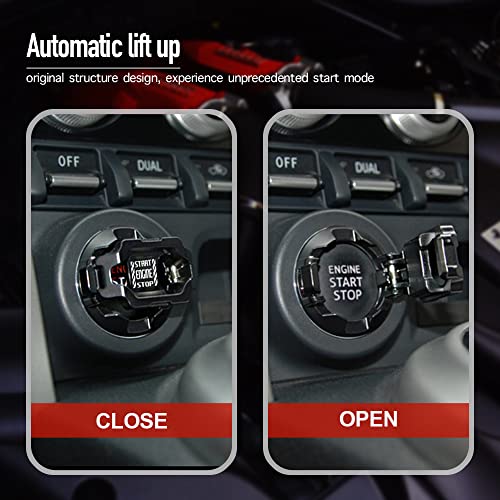 𝙊𝙧𝙞𝙜𝙞𝙣𝙖𝙡 | Tybasthe Push Start Button Cover, Car Engine - Product Imagery