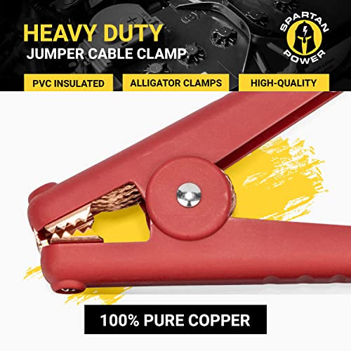 Spartan Power Replacement Jumper Cable Heavy Duty Car Battery - Product Imagery