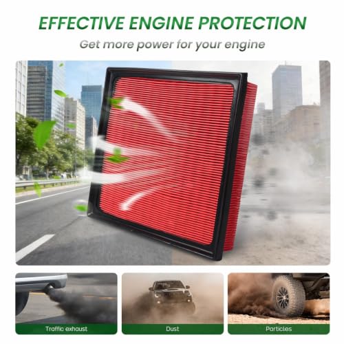 Cabin Engine Air Filter Kit Fits 2019-2026 Ascent(Gas), - Product Imagery