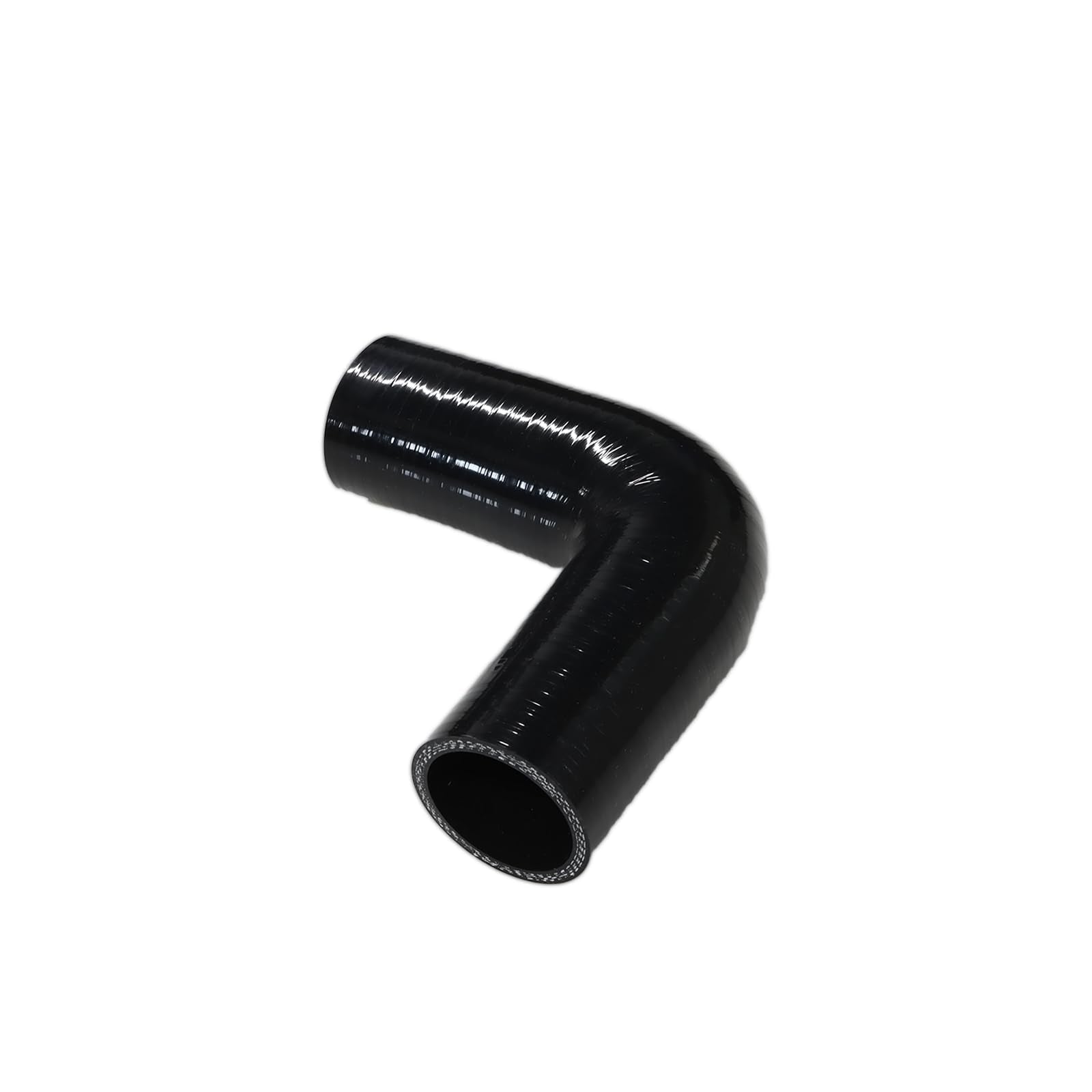 Automotive Silicone Tubing, ID 1-7/8" (48 mm) 90 Degree Elbow, - Product Imagery