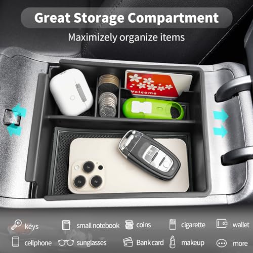 CDEFG for 2025 2026 Hyundai Tucson Center Console Organizer - Product Imagery
