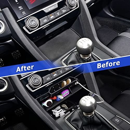 CarQiWireless Center Console Organizer for Honda Civic 2016-2021 - Product Imagery