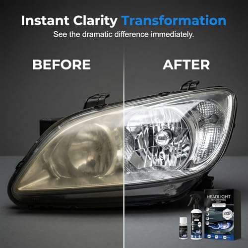 Automotive Headlamp Restoration Fluid Kit 2026 Headlight - Product Imagery