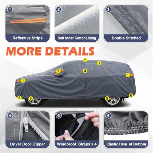 Coverlex All-Weather Car Cover Custom Fit for Hyundai Tucson - Product Imagery
