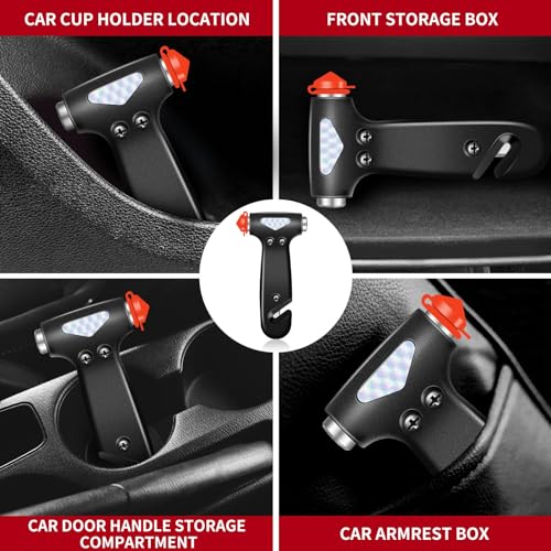 Gadgets Inside the Car Emergency Kit, Seat Belt Cutter and - Product Imagery